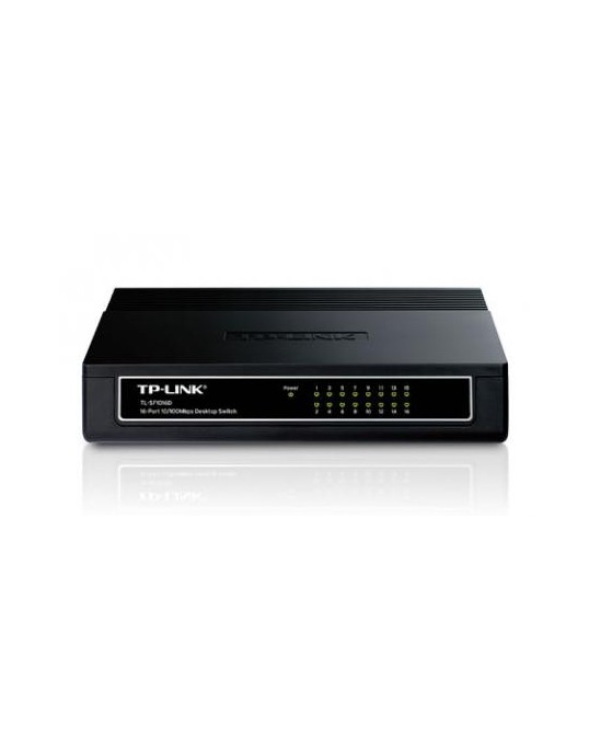 16-port Switch 10/100, UUS