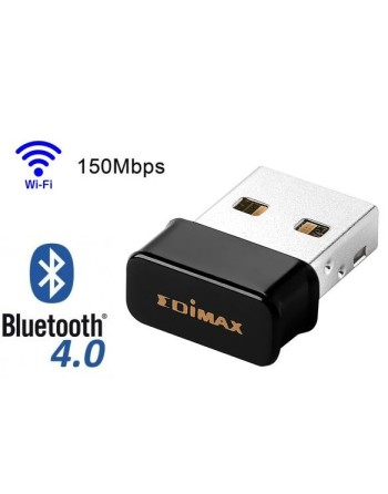 WiFi ja Bluetooth 4.0 USB Adapter