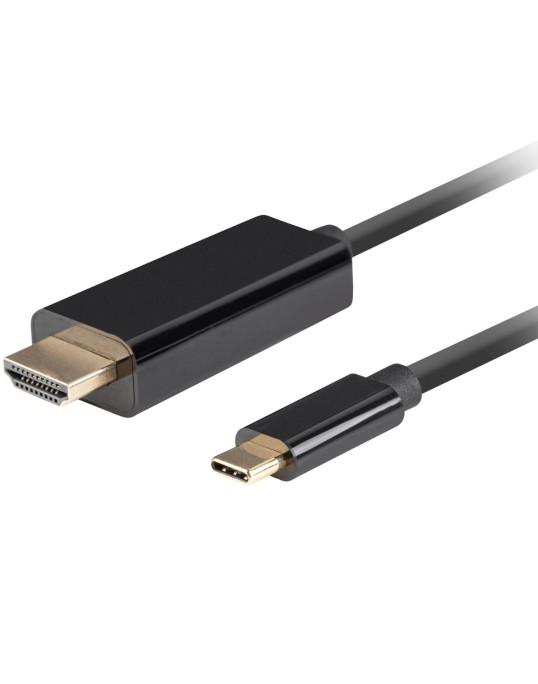 Lanberg Cable USB-C to HDMI(M) 4K 60HZ 3M black Lanberg Cable USB-C to HDMI(M) 4K 60HZ 3M black
