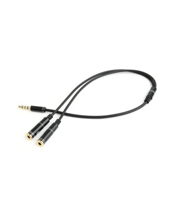 Cablexpert Audio stereo kaabel / adapter 1 x jack 3.5mm 4-pin to 2 x jack 3.5mm