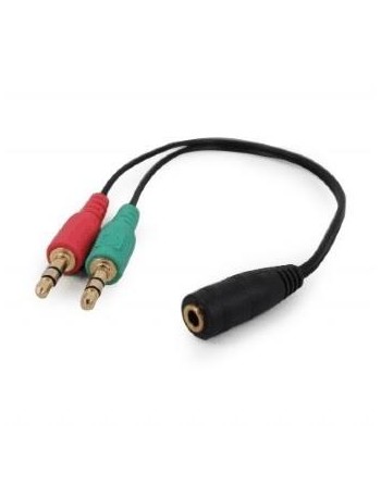 3,5mm 4 Pin to 2x 3,5mm