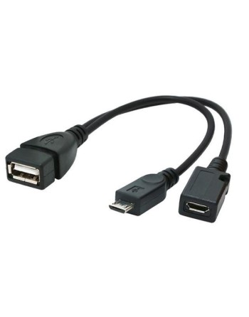 USB OTG AF to Micro BM + Micro BF