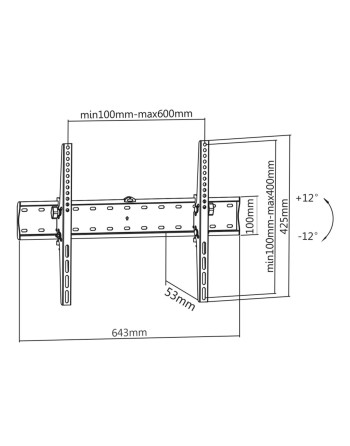 Maclean universalne seinakinnitus 37-70"