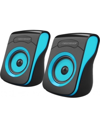 Esperanza Flamenco EP140KB USB stereo speakers 2.0