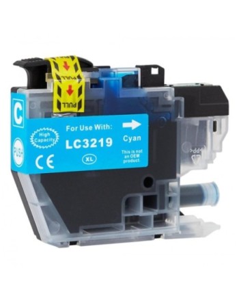 Brother LC3219XLC Cyan analoog tint
