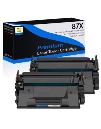 HP CF287X, must, Analoog