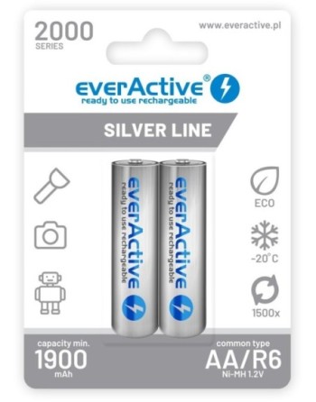 EverActive 1.2V 1900mAh AA 2-pakk akud
