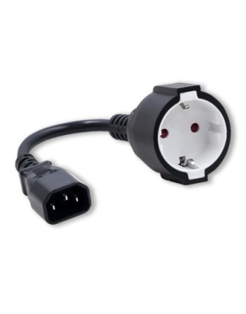 Adapter IEC 320 C14/ SCHUKO 0.15M