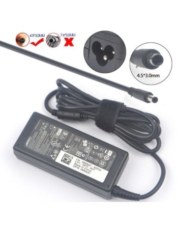 65W Dell 3.0mm Laadija, 3,34A 19,5V