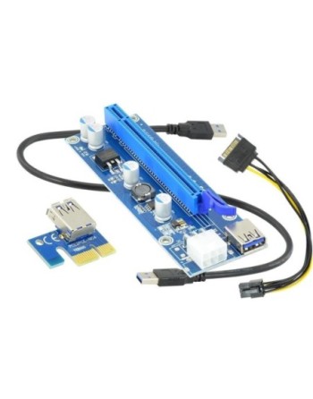 Akyga AK-CA-64 Riser PCI-E 1x - 16x USB 3.0