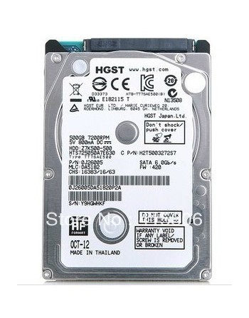 2,5 500GB SATA HDD, kasutatud"